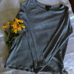 ✨~Grey ribbed long sleeve~✨